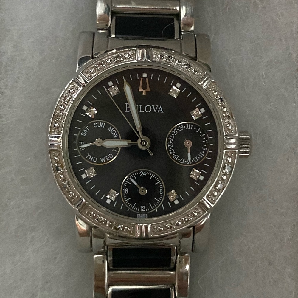 100% authentic Bulova watch. In excellent condition
